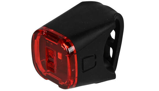 Luce posteriore per bicicletta LED USB ricaricabile Rosso