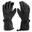 Waterdichte en warme skihandschoenen voor volwassenen met touchscreen S Zwart