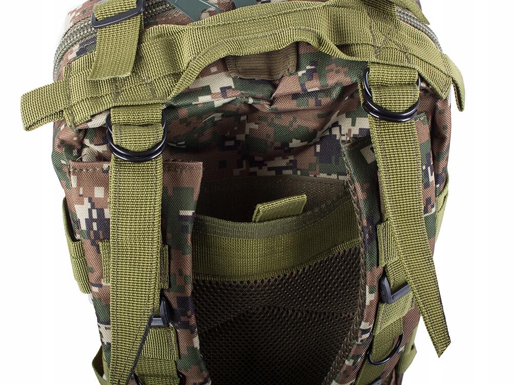Mochila de senderismo Woodland Camo de 30 litros 6/7