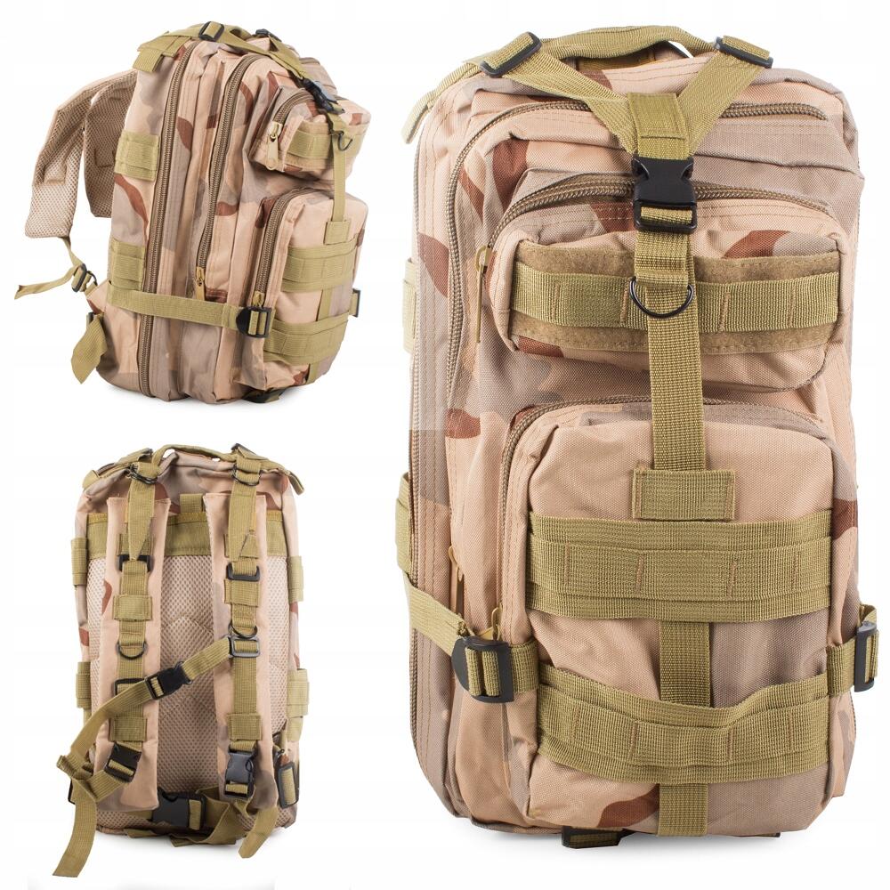 PROX Taktischer Militärrucksack Survival Camo 30 Liter