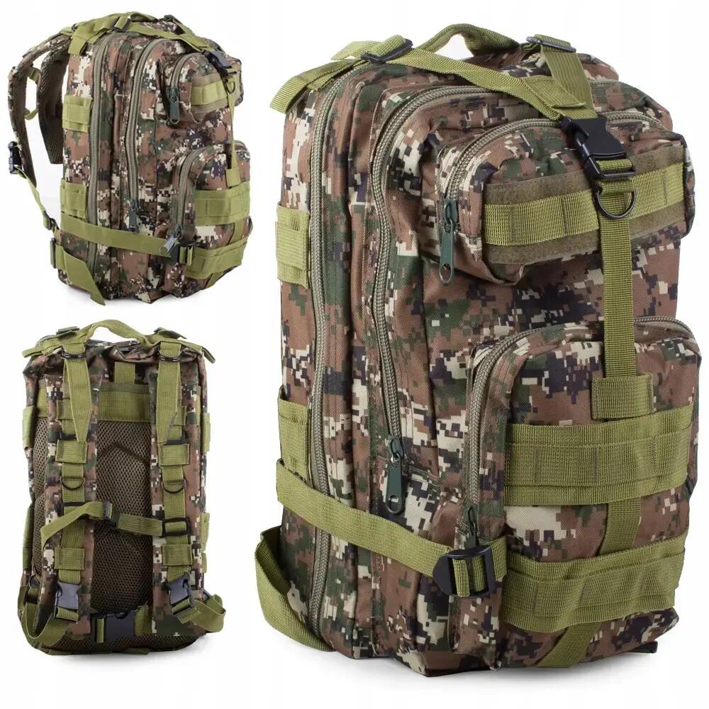 Раница за преходи Woodland Camo 30 литра