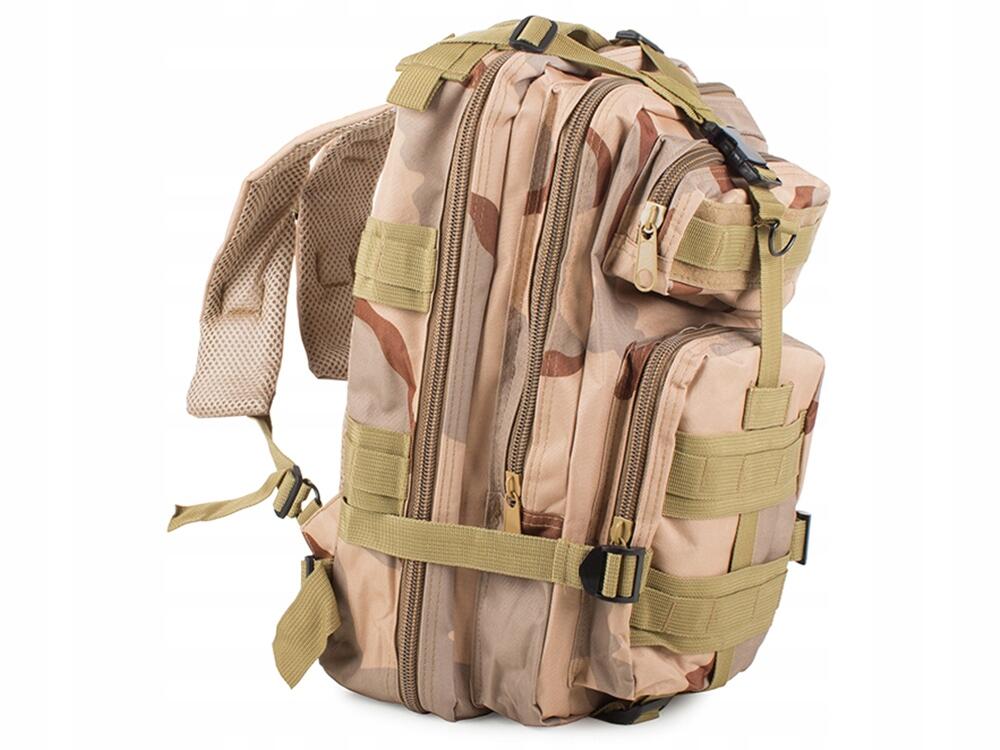 Mochila de senderismo Survival Camo de 30 litros 7/7