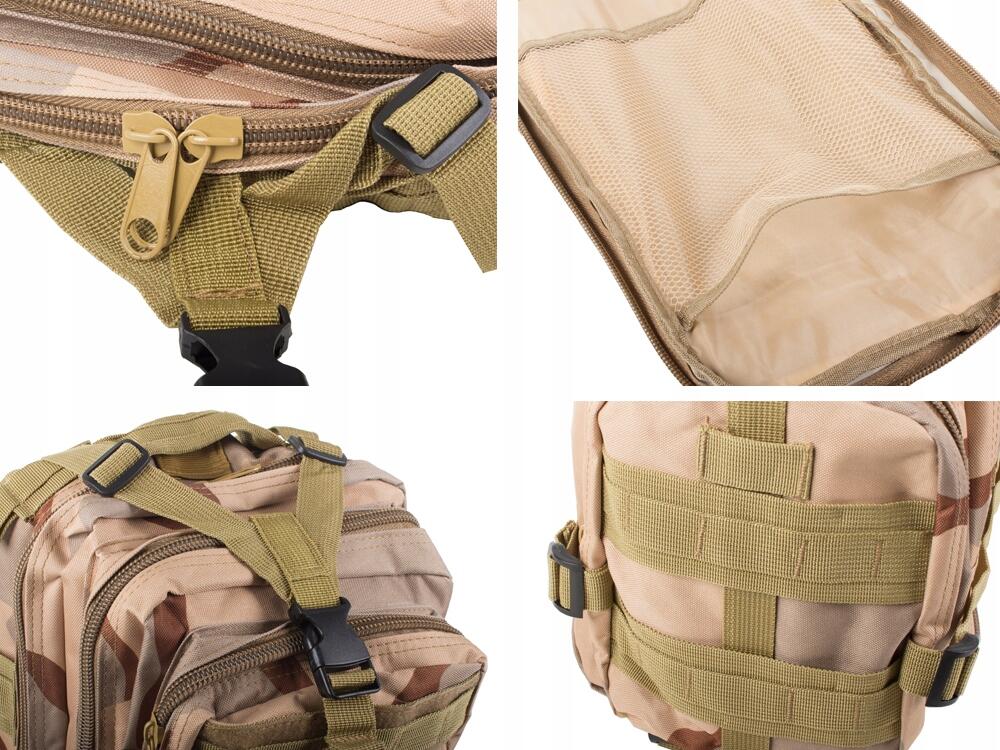 Mochila de senderismo Survival Camo de 30 litros 4/7