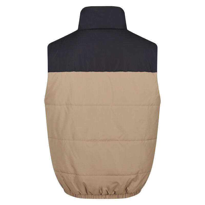 Veste sans manches HAWFINCH Homme (Beige foncé / Noir)