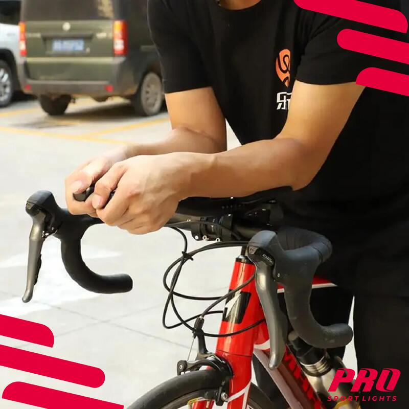 Ghidon Aero Triathlon Ø31.1/32.5 - Negru pentru bicicletă de șosea