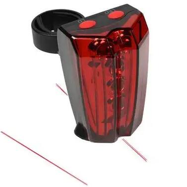 Заден стоп за велосипед - 5 LED, лазер 1784735097o27v