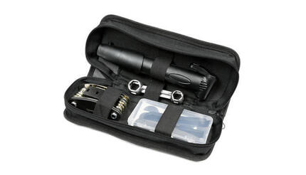 Kit de réparation de vélo Deluxe - 16 outils - Avec sac - Outils pour vélo