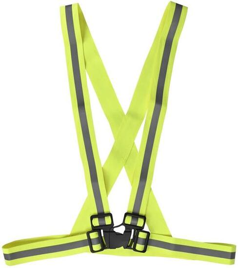 Sicherheitsweste mit Reflektorstreifen – Universal-Passform, Einheitsgröße