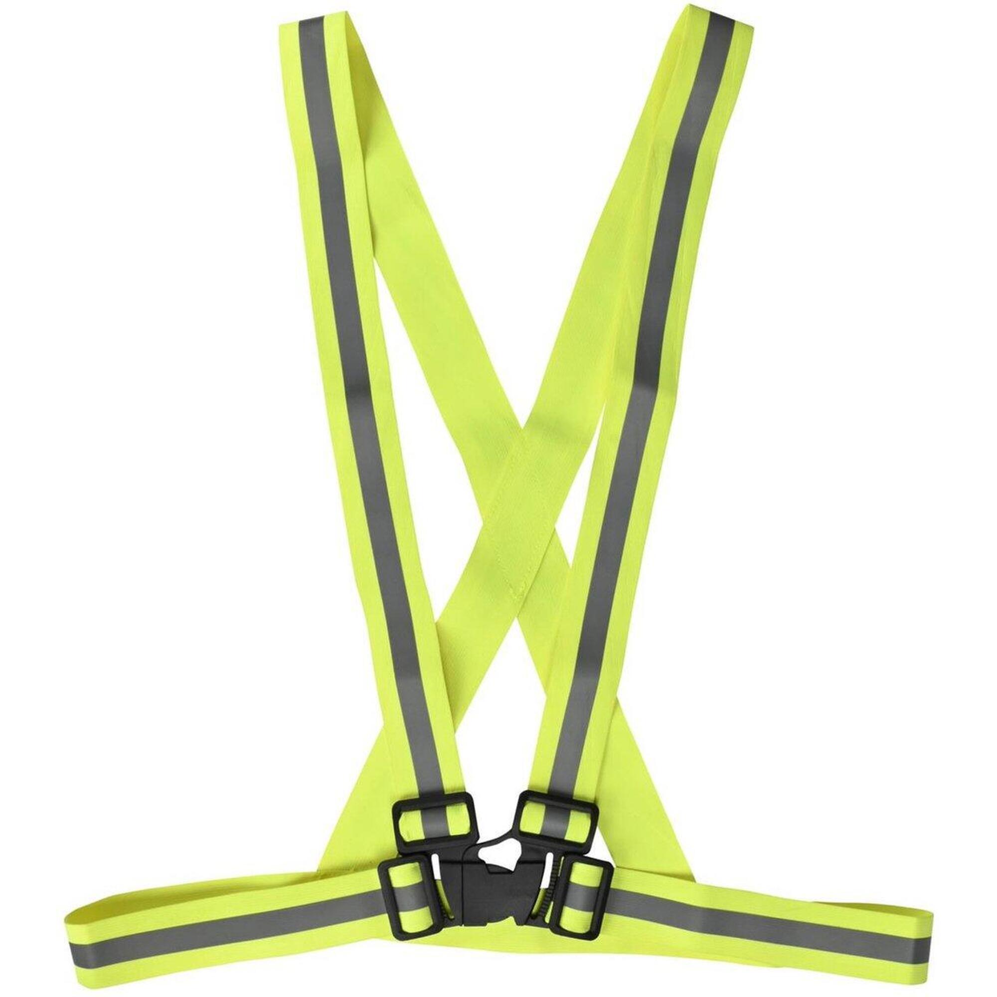 Benson - Gilet De Sécurité Avec Bandes Réfléchissantes - Taille Universelle - Gilet De Visibilité - Jaune - No Size - Decathlon