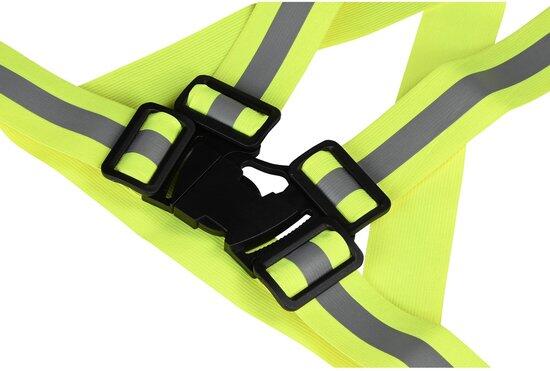 Veiligheidsvest met Reflecterende Strepen - Universele Pasvorm One Size 4/5