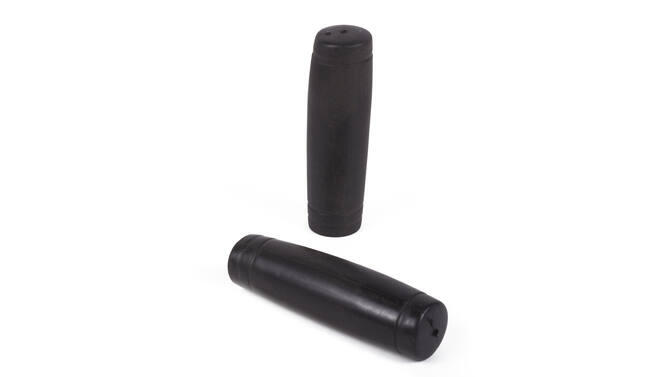 BENSON Fiets Handvatten - Rubber - Zwart - 22 x 110 mm Stuurgrepen