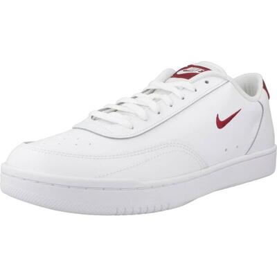 Zapatillas Nike Court Vintage blancas y rojas para hombre