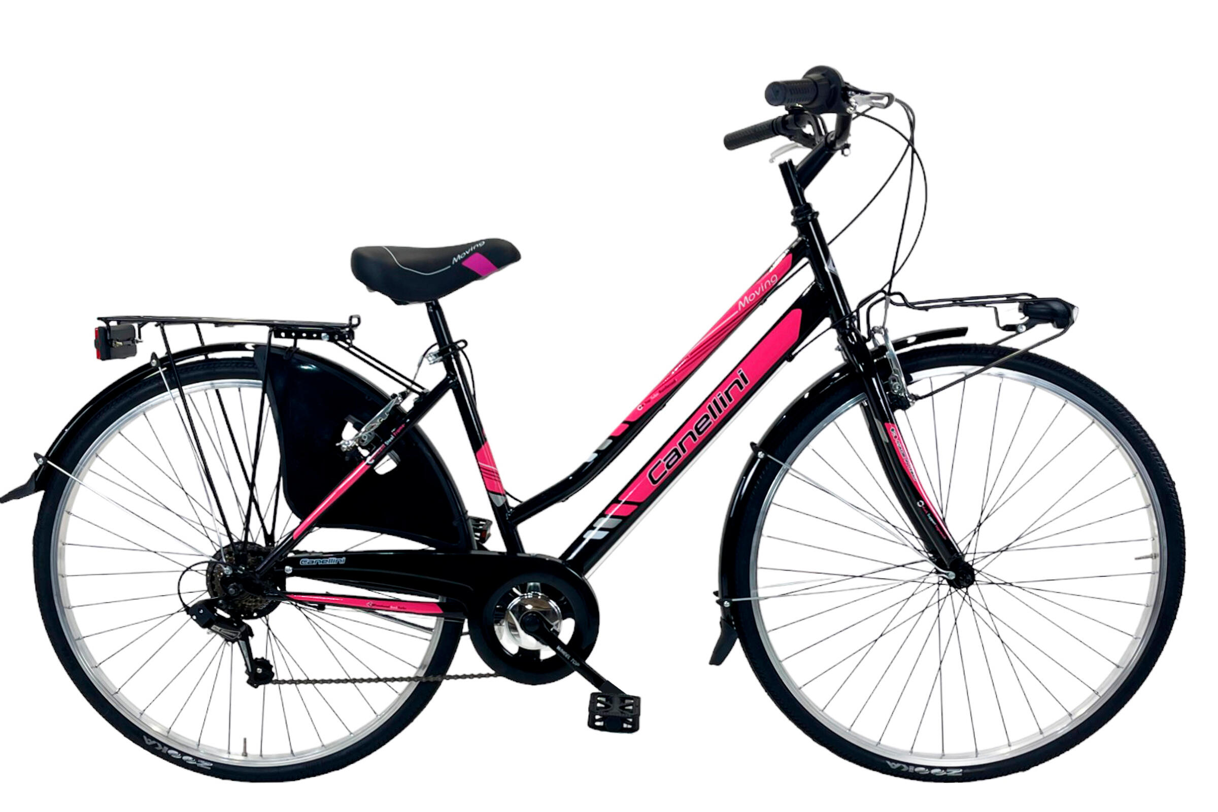 Stadsfiets MOVING 28" dame  - Lichtblauw 4/5