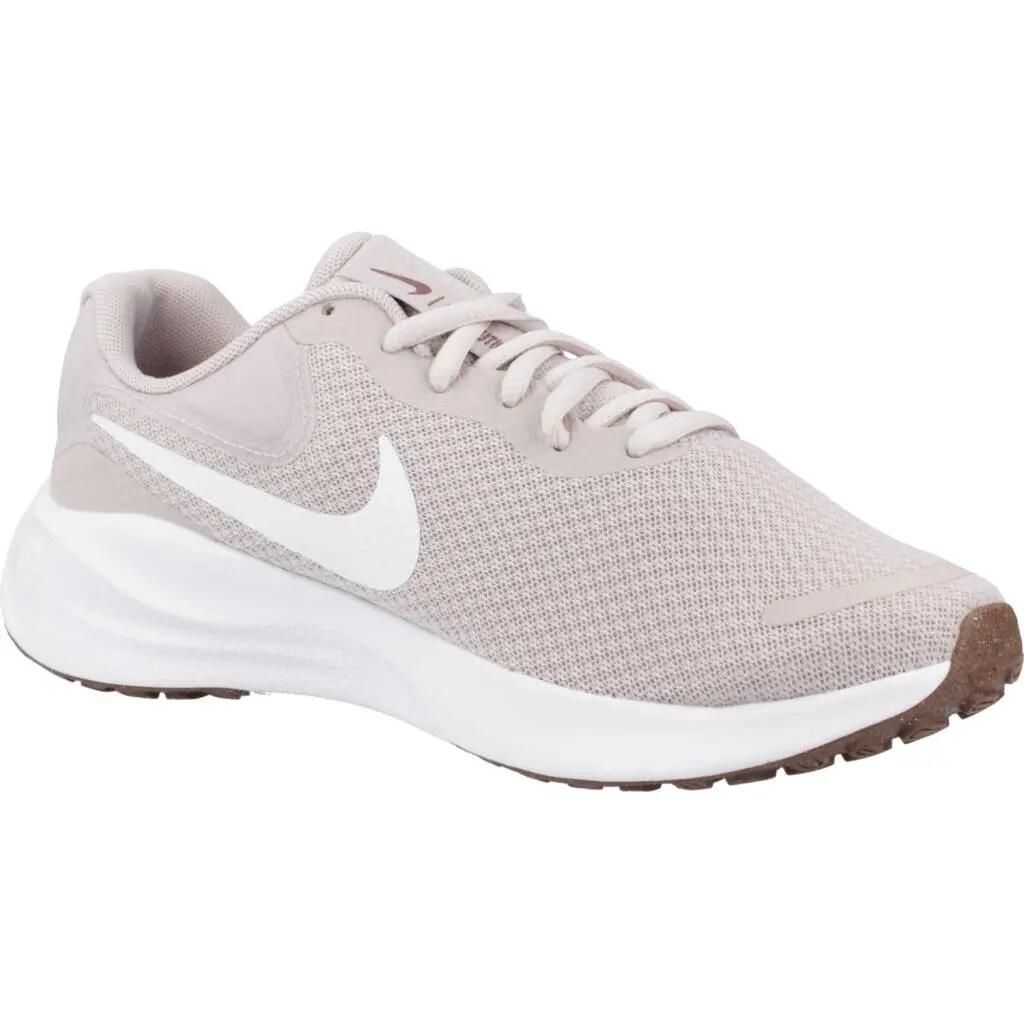 Scarpe Nike Revolution 7 beige donna corsa 5/5