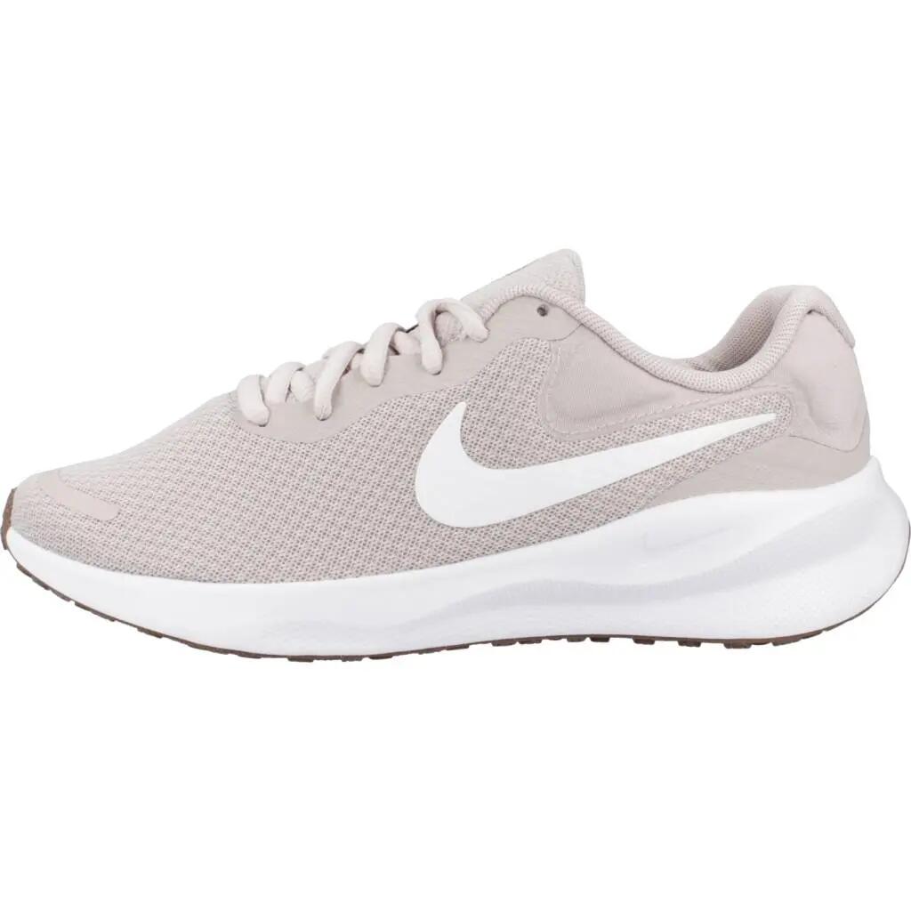 Scarpe Nike Revolution 7 beige donna corsa 2/5