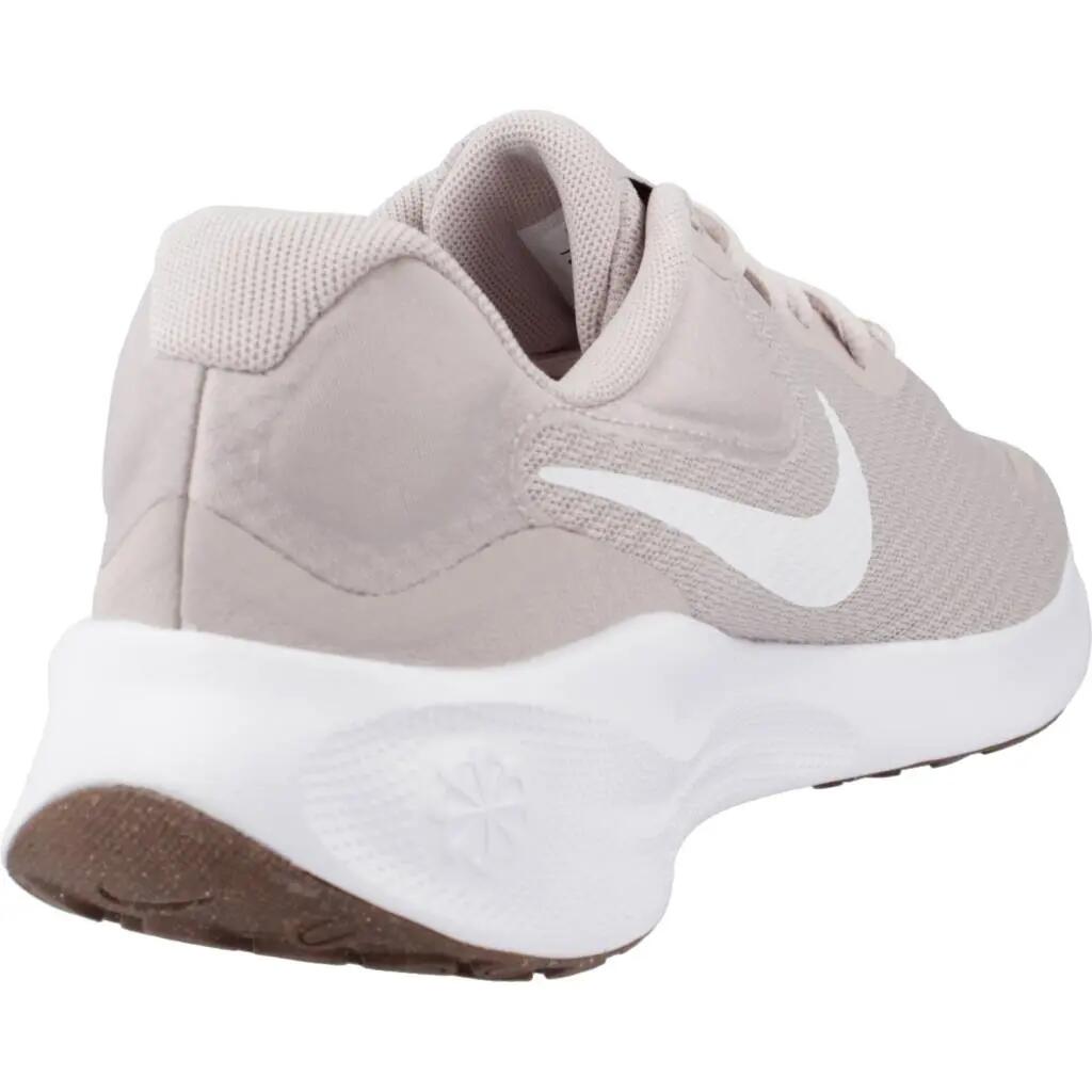 Scarpe Nike Revolution 7 beige donna corsa 3/5
