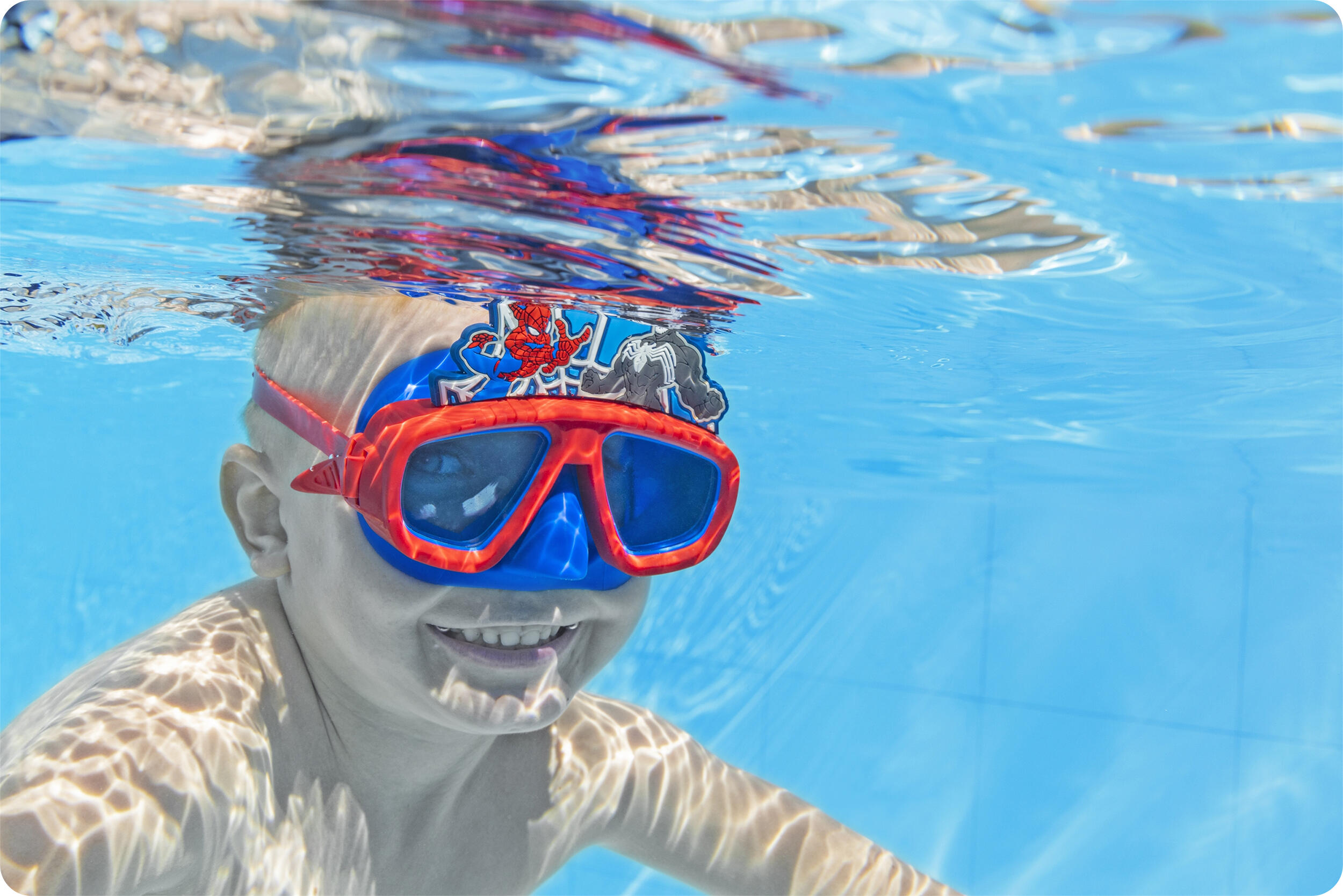 Diving mask Bestway Blue 4/7