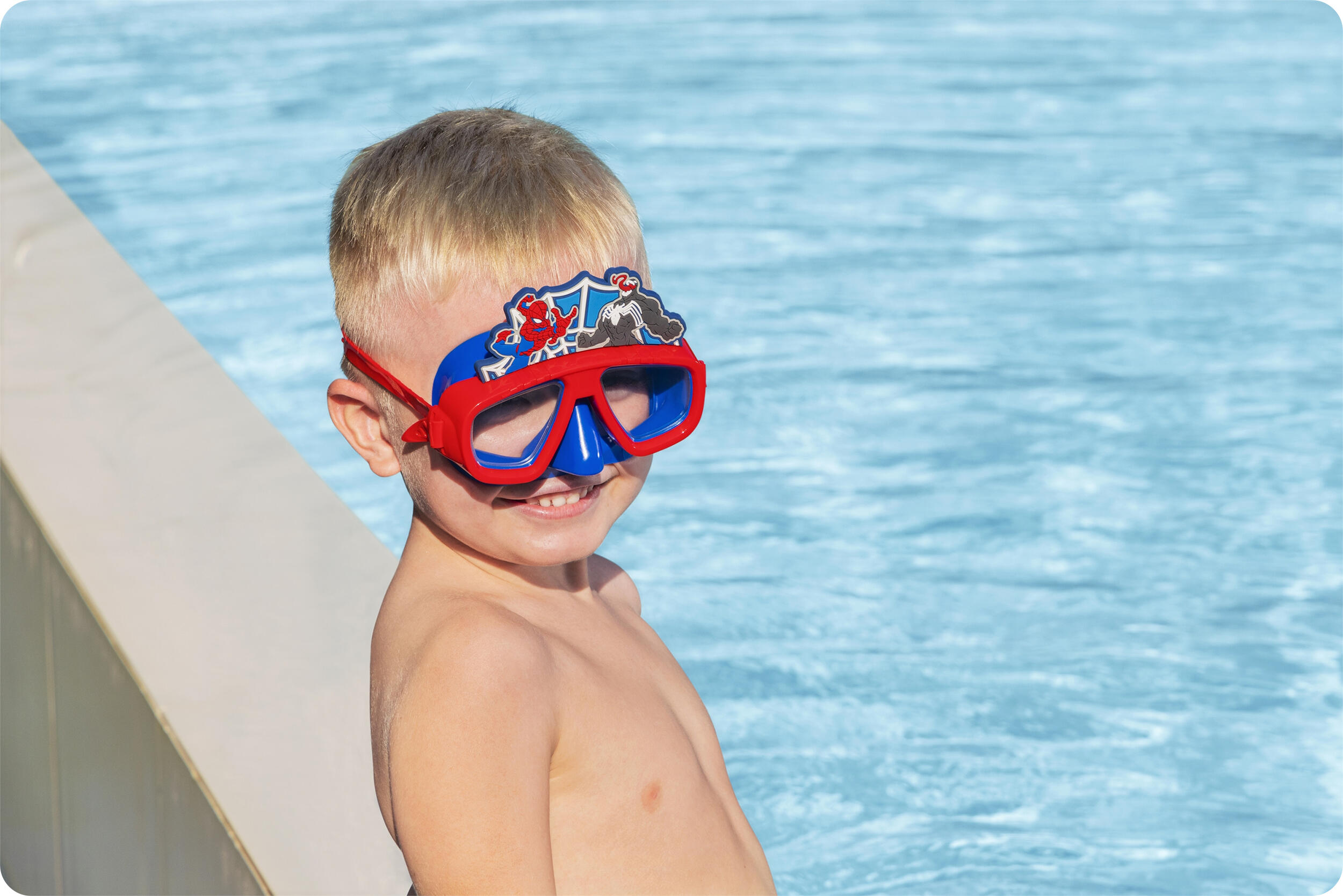 Diving mask Bestway Blue 6/7