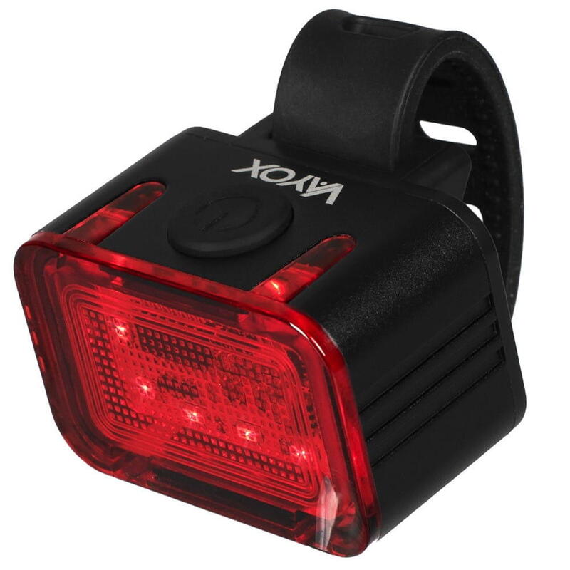 Vayox VA0152 achterfietslicht 300lm rood USB-C licht