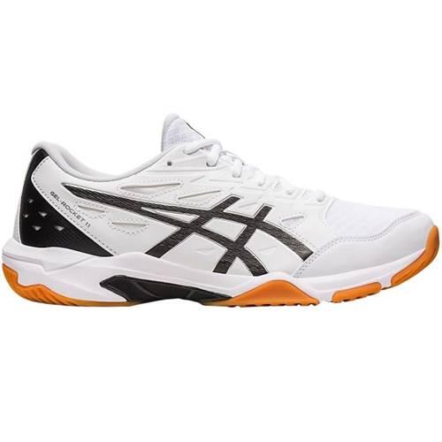 Chaussures de course Hommes Asics Gel Rocket 11 Blanc