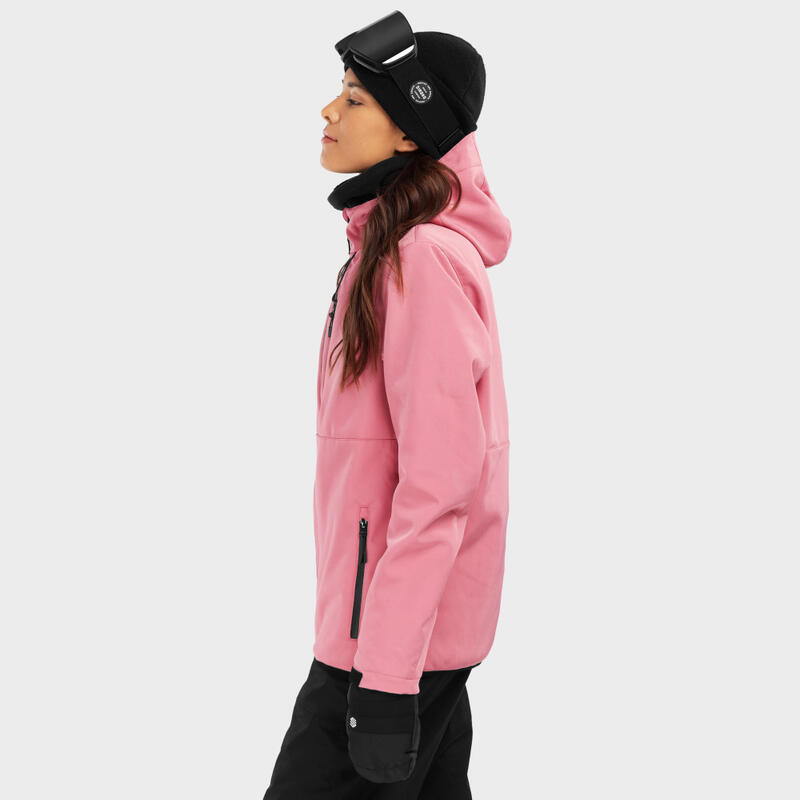 Casaco Desportos de inverno SIROKO W2-W Lollipop Rosa Chiclete Mulher