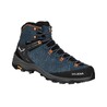 Salewa Alp Trainer 2 Mid GTX Waterproof Trekking & Hiking Boots Blue Dark Denim/Fluo Orange