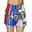 Short kickboxing Leone Thai Siam Albastru