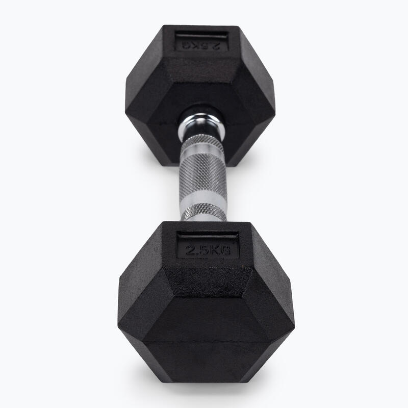 Gantera cauciucata Bauer Fitness HEX