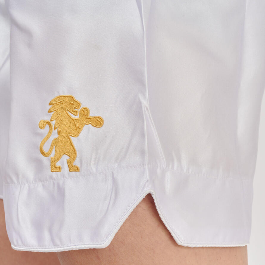Pantalón Leone1947 BASIC 2 kick y thai blanco L 5/7