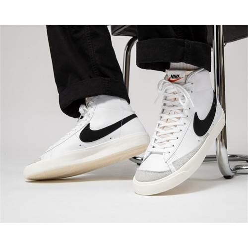 Zapatillas Sneakers Hombre Nike Blazer Mid 77 Vintage blanco