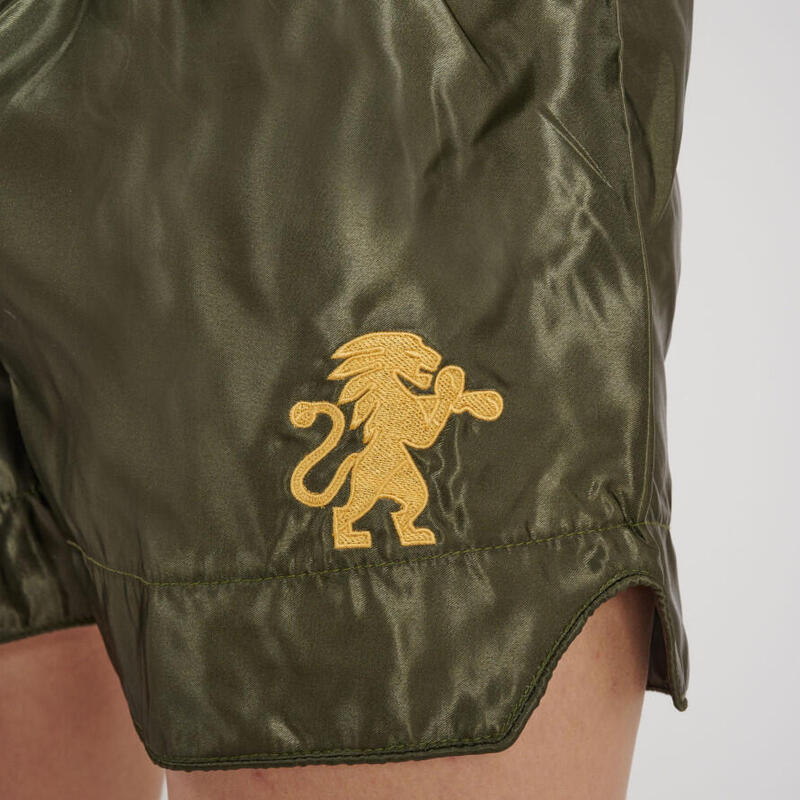 Pantalón corto Short Adulto Kick Boxing Muay Thai Leone 1947 BASIC 2 verde