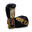 Manusi de box „Woman”, Top Ten, Negru, 10 OZ