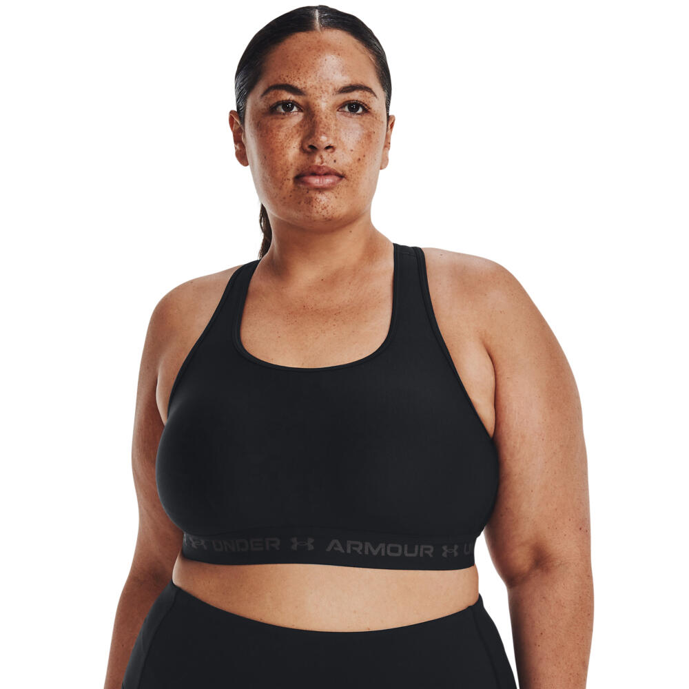 Under Armour Crossback Bra Schwarz Dame 5/7
