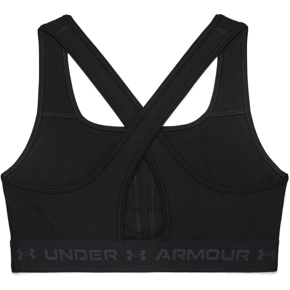 Under Armour Crossback Bra Schwarz Dame 2/7