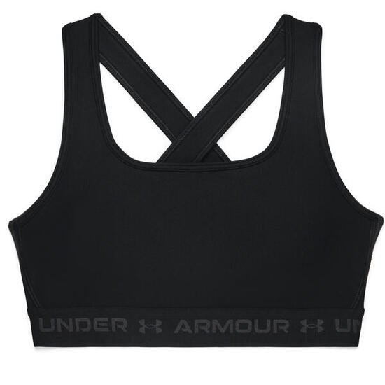 Under Armour Crossback Bra Schwarz Dame