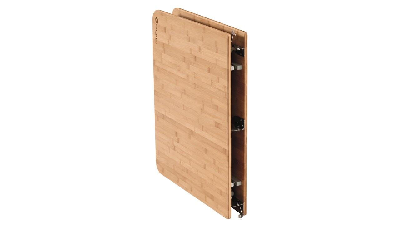 Tavolo da campeggio pieghevole Outwell Custer L in bambù 3/7