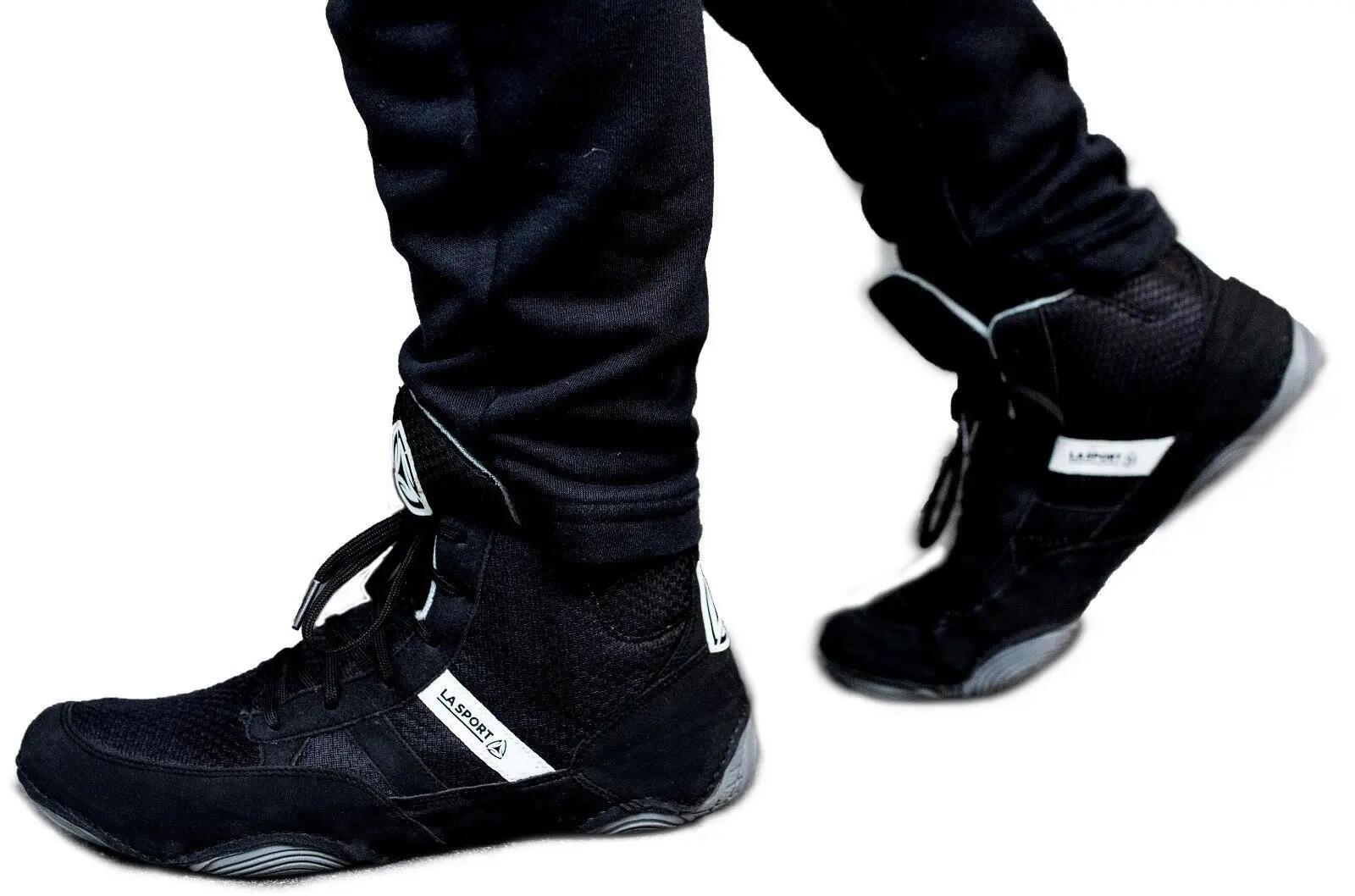 Ghete de Lupte  Lasport-Negru 3/7