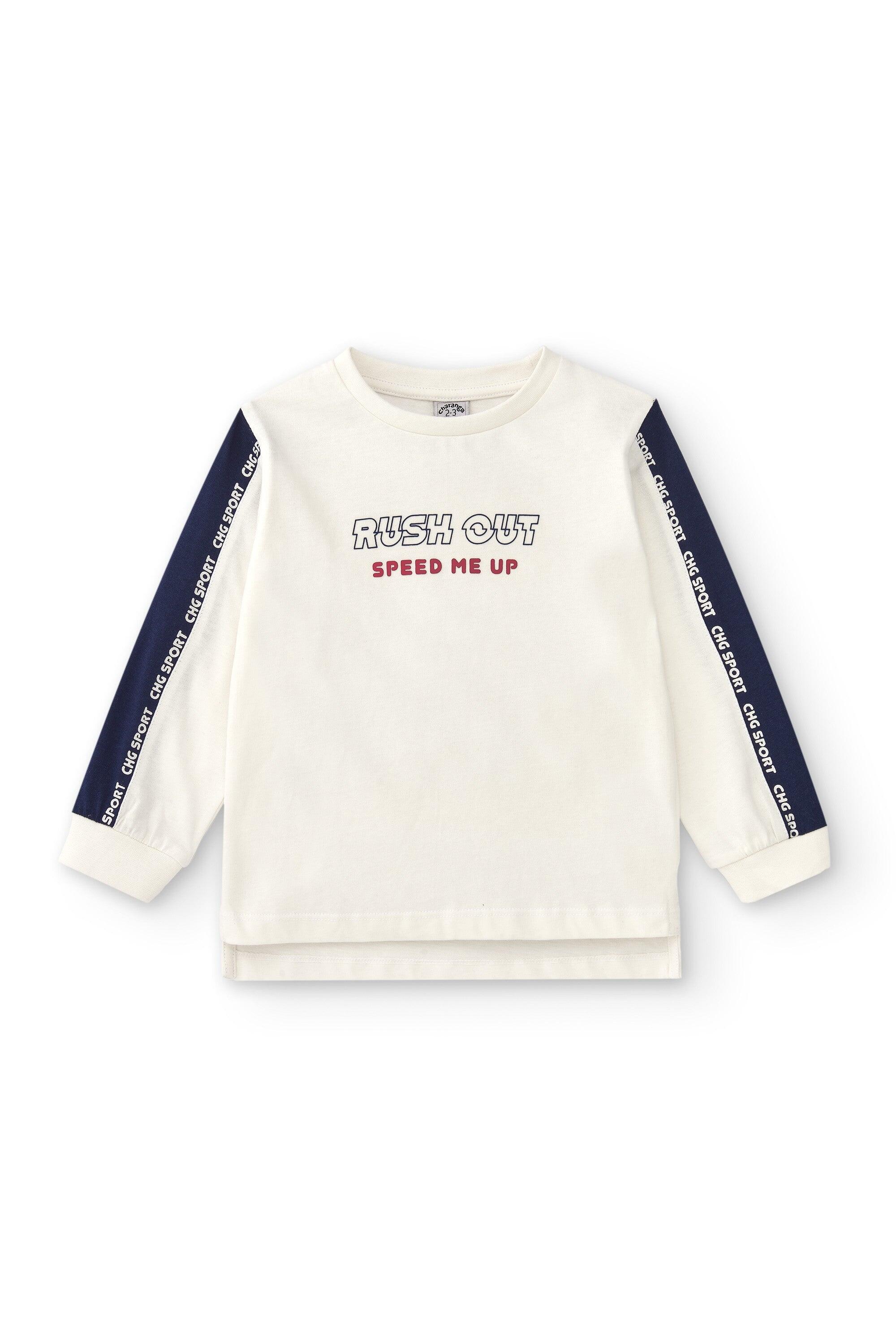 Camiseta infantil de manga comprida Rush Out na cor 2/4