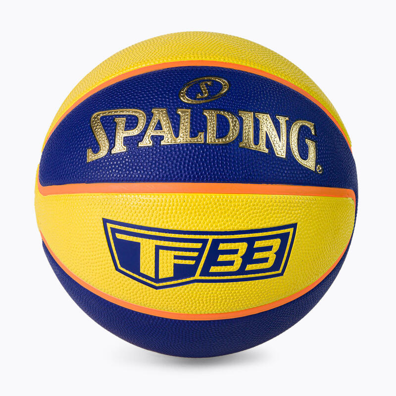 Ballon de Basketball Spalding TF33 Gold Rubber