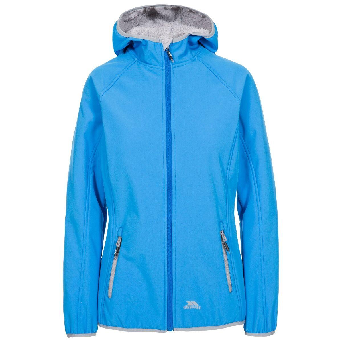 TRESPASS Giacca Softshell Donna Trespass Emery Azzurro