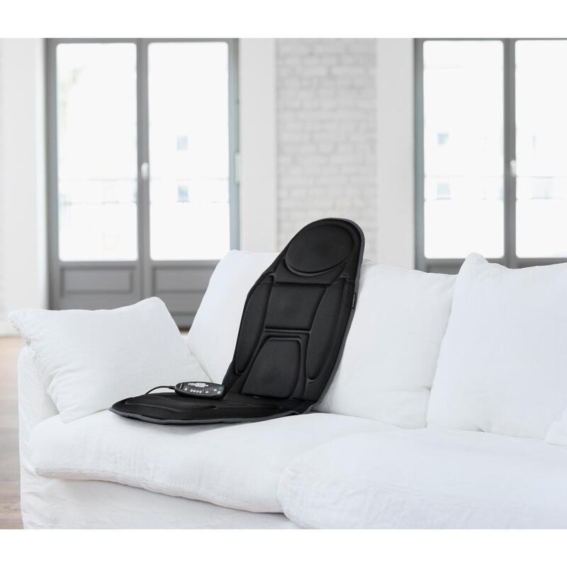 medisana MCH coussin de massage vibrant coussin de massage siège chauffant noir