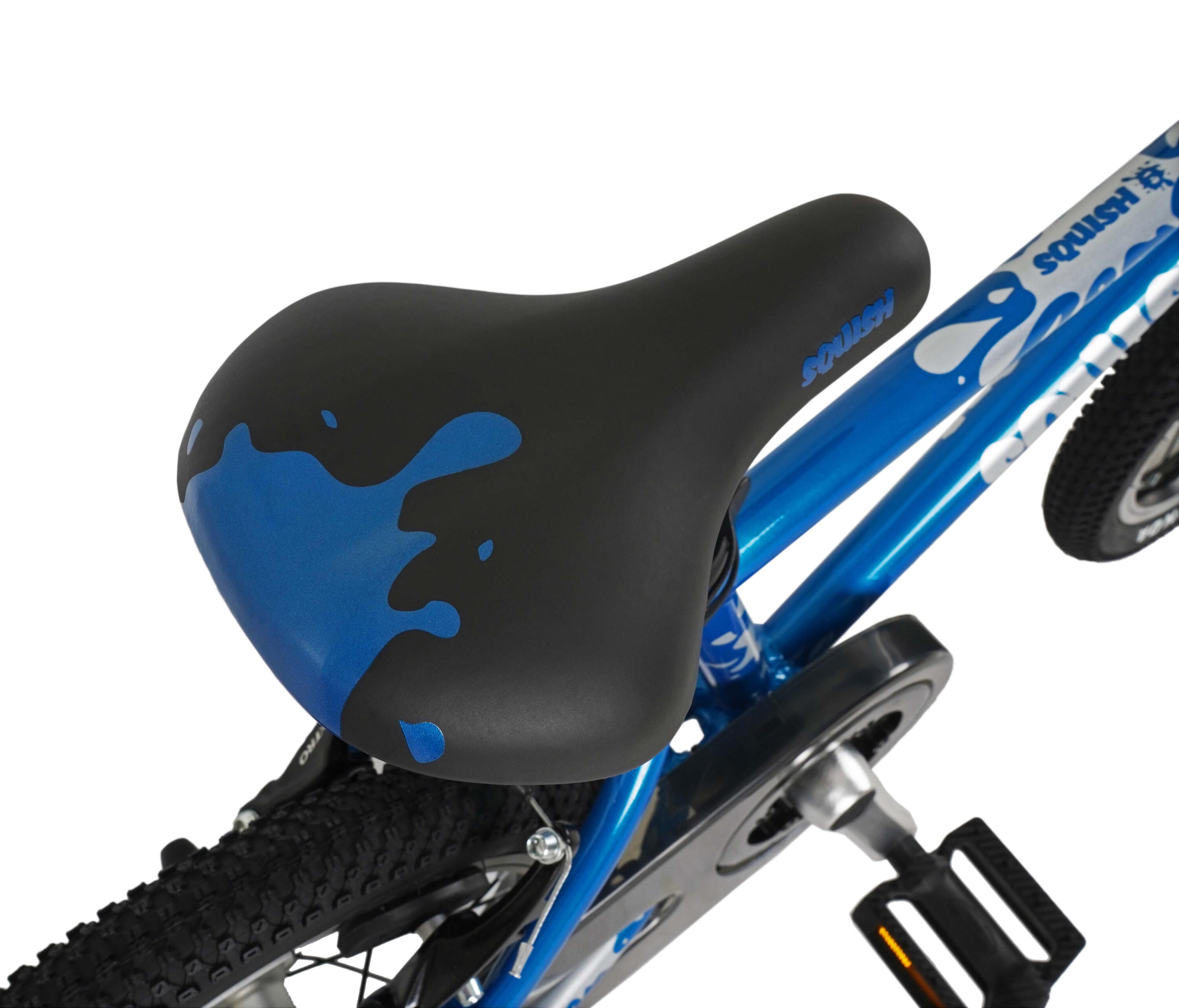 14" Wheel Lightweight Hybrid Bike Blue 6/8