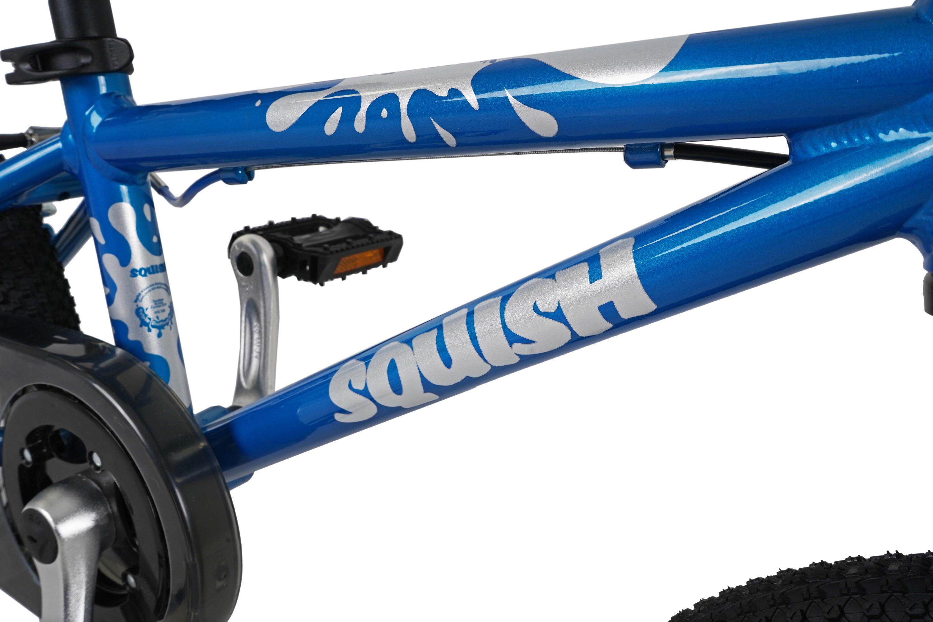 14" Wheel Lightweight Hybrid Bike Blue 5/8