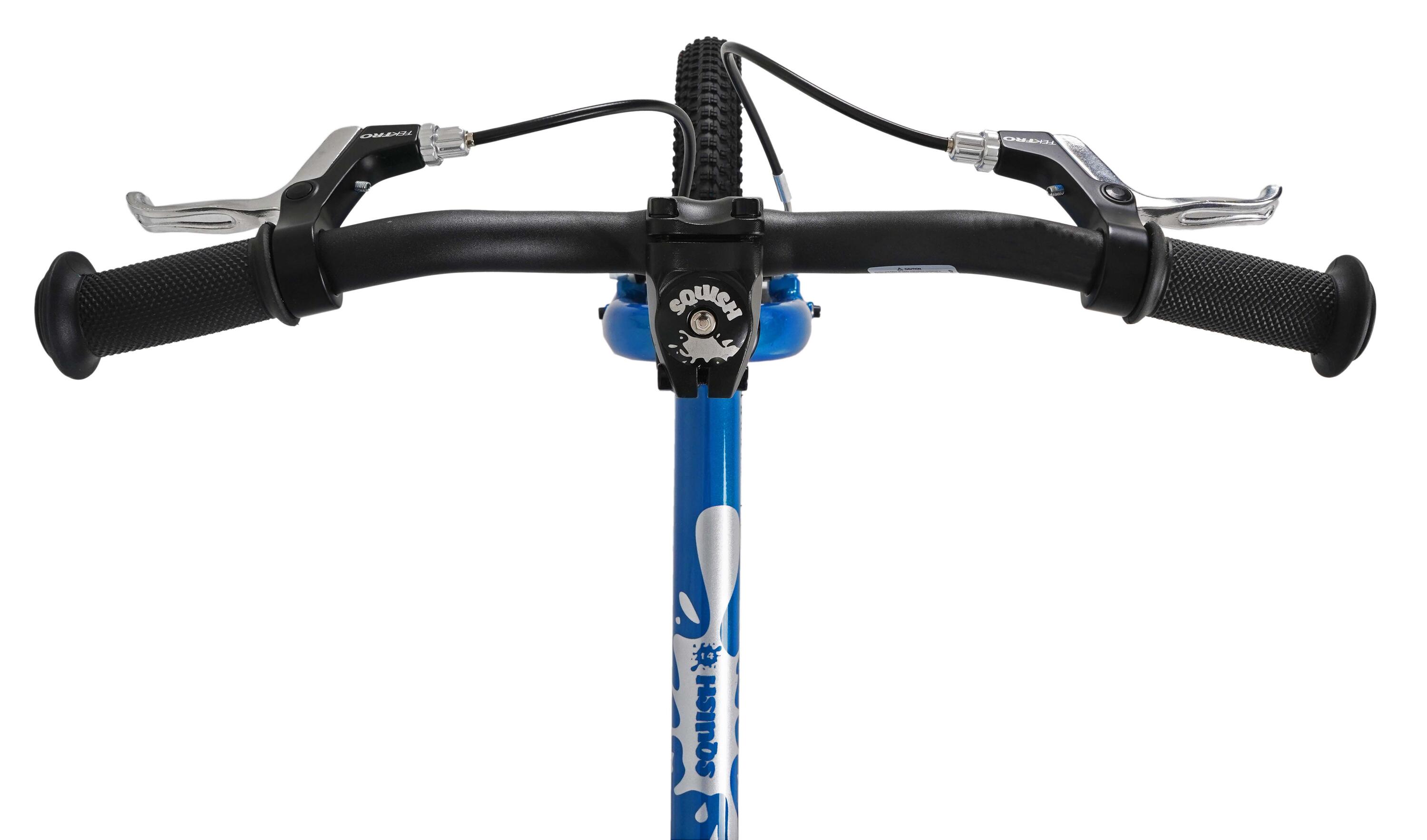 14" Wheel Lightweight Hybrid Bike Blue 7/8