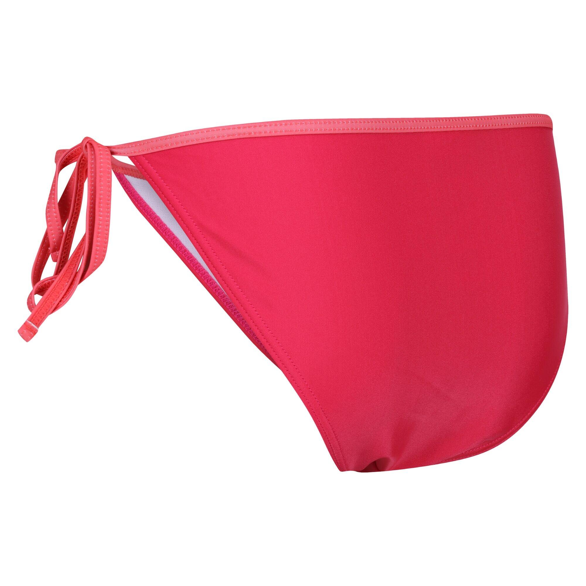 Womens/Ladies Aceana String Bikini Bottoms (Bright Blush/Peach Bloom) 3/5