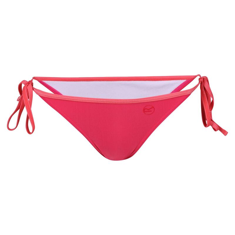 Dames Aceana String Bikinibroekje (Helderroze/perzikbloei)