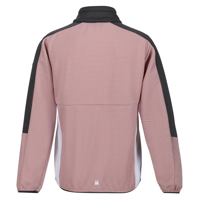 Veste polaire HIGHTON Enfant (Mauve clair / Gris phoque)