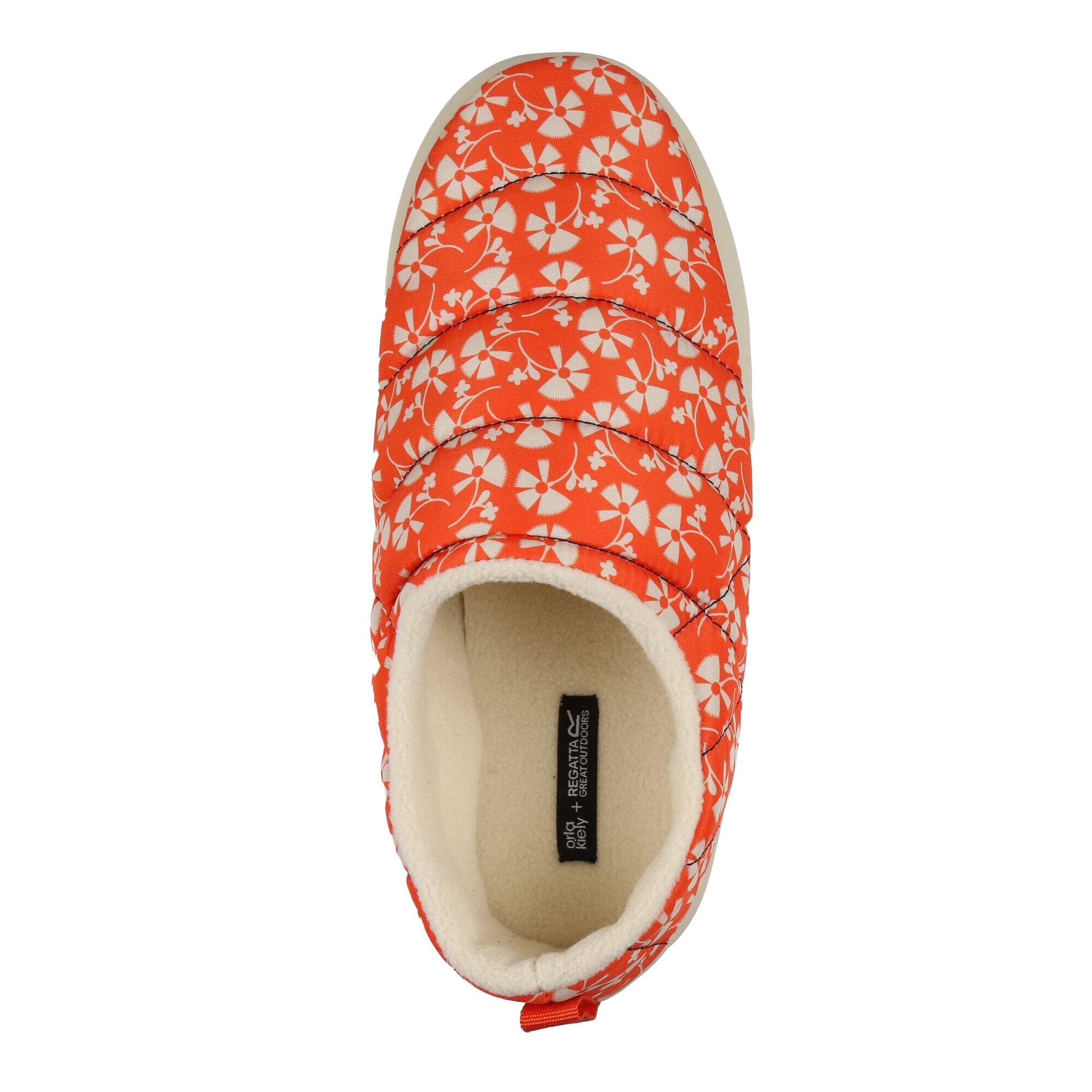 Womens/Ladies Orla Kiely Tent Parsley Mules (Satsuma) 3/5