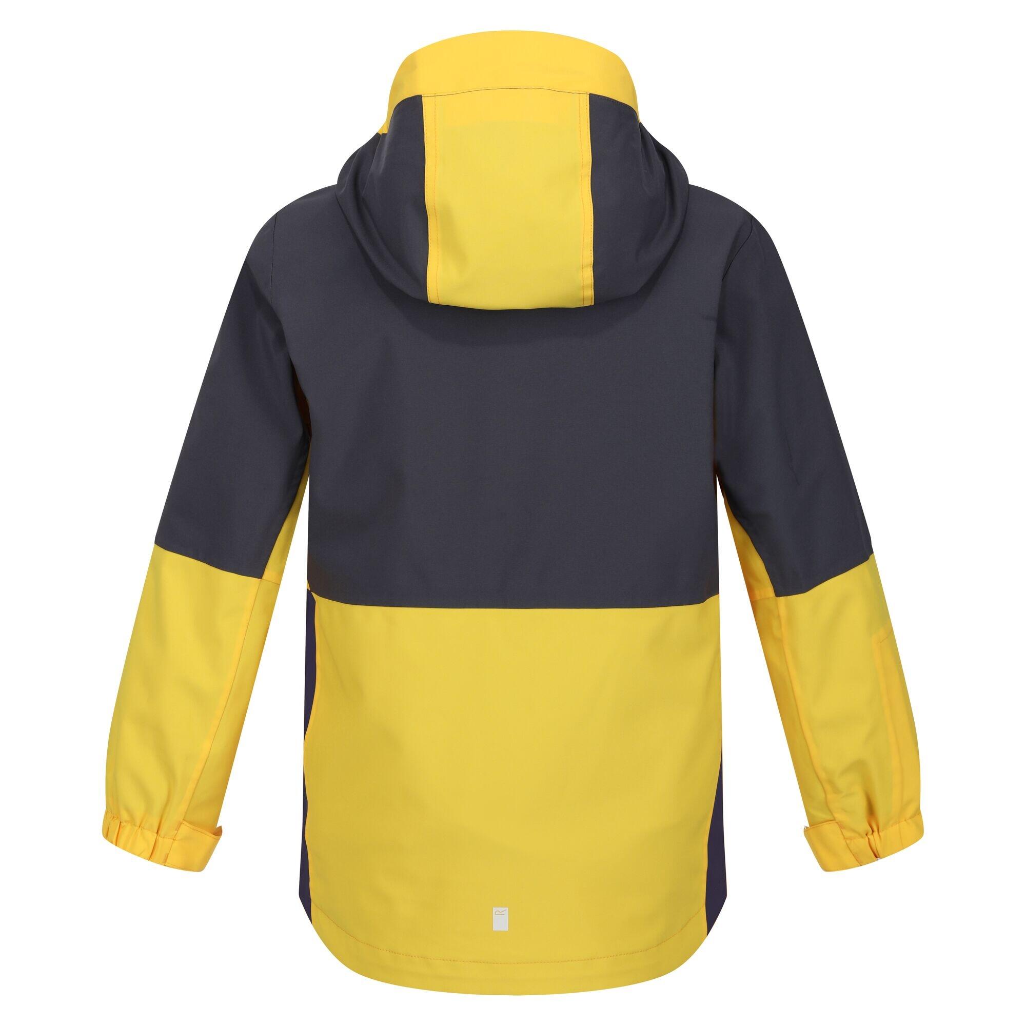 Childrens/Kids Hydrate VIII 3 in 1 Waterproof Jacket (California Yellow/Seal 2/5