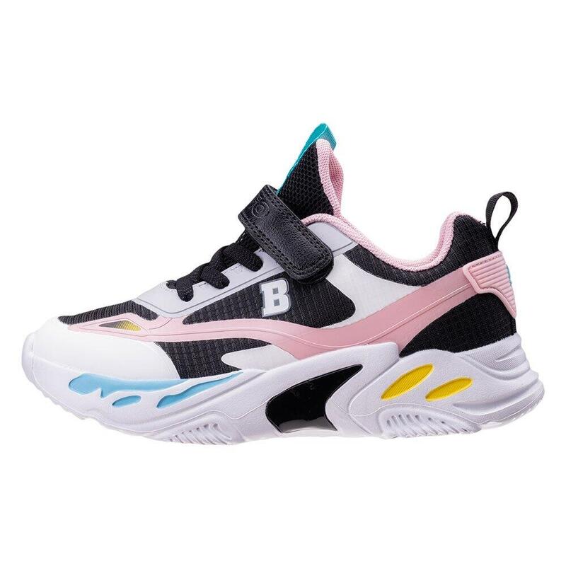 Scarpe Sportive Bambini Bejo Ludien Nero Grigio Rosa Turchese